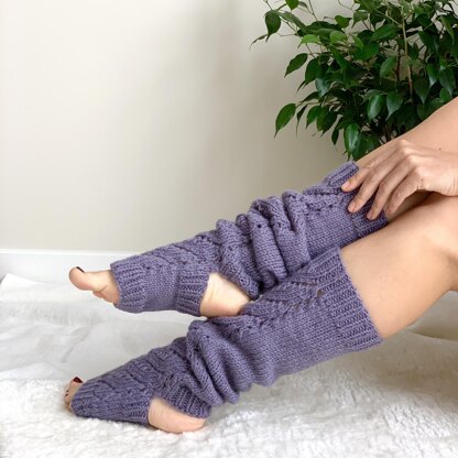 Lace Yoga socks