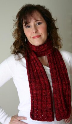 Wrapped ribs scarf/cowl