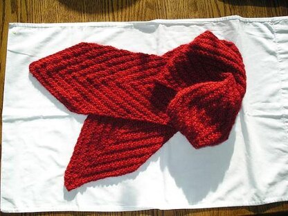 Chevron Alpaca Scarf