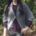 Airy Blocks Ribbed Crochet Shrug