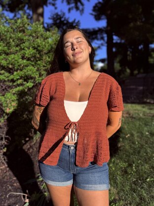 Fern Peplum Tee