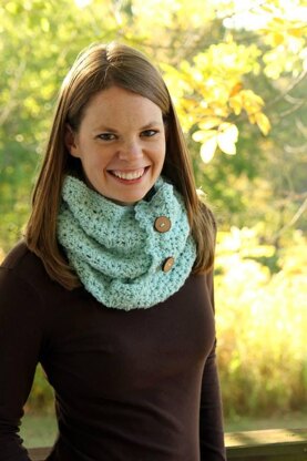 Star Stitch Infinity Scarf Cowl