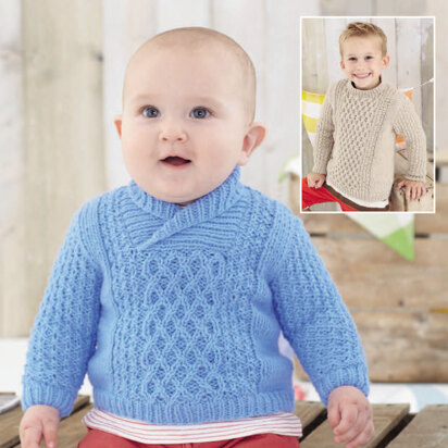 Sweaters in Sirdar Supersoft Aran - 4902 - Downloadable PDF