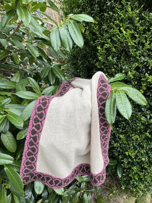 Serpent baby blanket