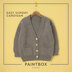 Easy Sunday Cardigan - Free Knitting Pattern for Women in Paintbox Yarns Wool Blend Chunky