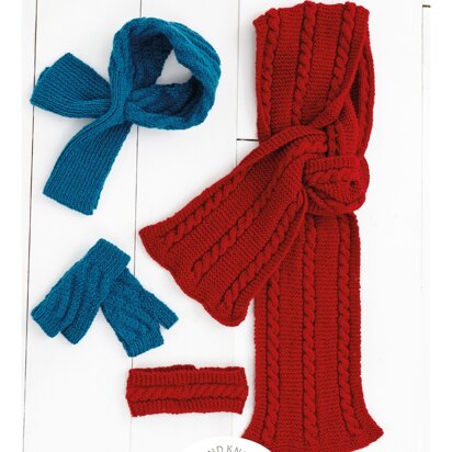 UKHKA 148 Aran and Double Knitting Accessories - UKHKA148pdf - Downloadable PDF