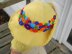 Crochet Summer Hat for a Girl “Loads of Buttons”.