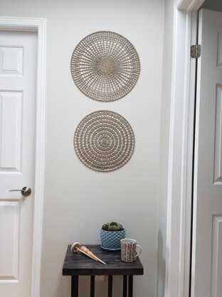 Mandala  “Target” - Crochet Wall Décor