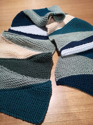 see-saw scarf