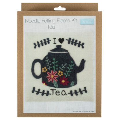 Trimits Tea Needle Felting Kit - 8 x 8in