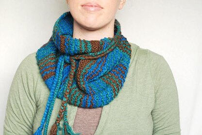 Scribbled Lines scarf