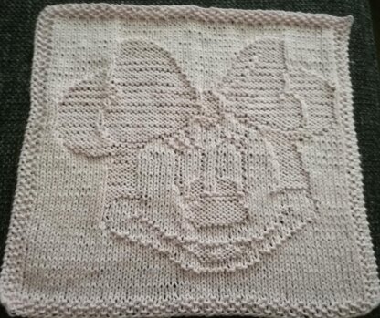 Minnie Mouse klud - dishcloth