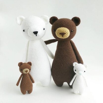 Bear with Bag Crochet Amigurumi Pattern