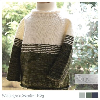 Wintergreen Sweater - P183