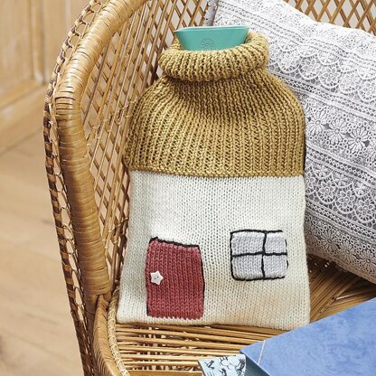 Dream House Hot Water Bottle Cover
