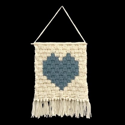 Heart in a Basket Wall Hanging