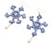 Baby Snowflake Earrings Crochet Pattern