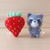 Raccoon in Strawberry