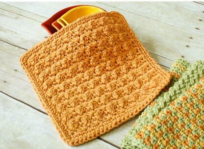 Set of 4 Crochet Dishcloths