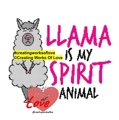 Llama Spirit Stitch Graph