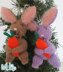 Hoppy Holiday Bunny Ornament