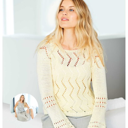 Sweater and Top in Rico Bandchen - 1002 - Downloadable PDF