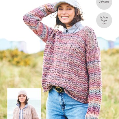 Sweater & Cardigan in Stylecraft Grace & Impressions - Downloadable PDF