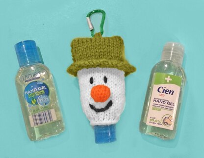 Christmas Snowman Sanitizer Bottle Cover