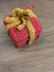 Christmas present crochet ornament pattern