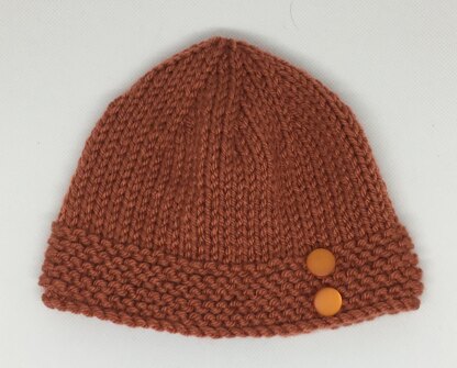 Quin ~ Aran Baby Hat