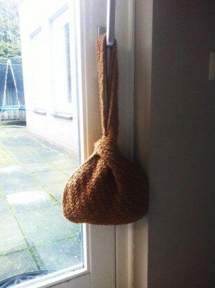 Tunisian Knot Bag