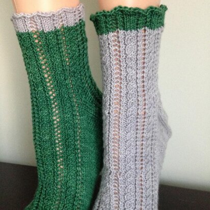 Organ Pipes - knitting pattern