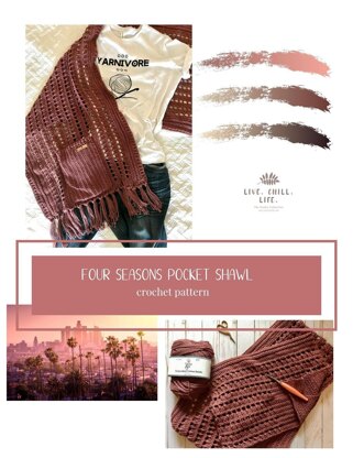 Four Seasons Pocket Shawl