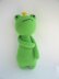 King Frog Crochet Amigurumi Pattern