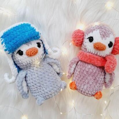 Penguin crochet pattern, amigurumi animals