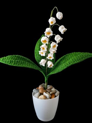 Crochet Lily of valley flowers