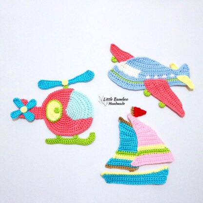 Transportation Applique Set A