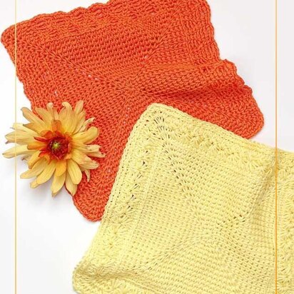 Dahlia Washcloths