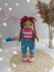 Doll Knitting Pattern - Knitted Doll Anyuta