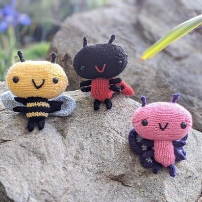 Big Bug Bundle: Ladybug, Bee, Butterfly