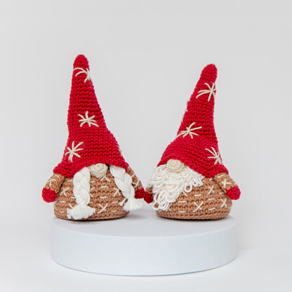 Paintbox Yarns Festive Gnomes PDF (Free)