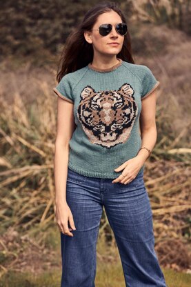 Tiger Ringer Tee