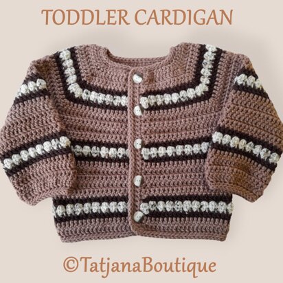 Crochet Toddler Cardigan