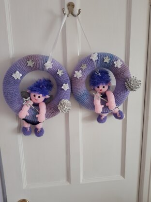 Fairy Christmas wreaths