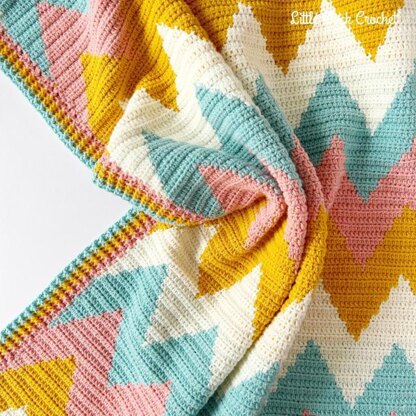 Cosy Chevron Blanket