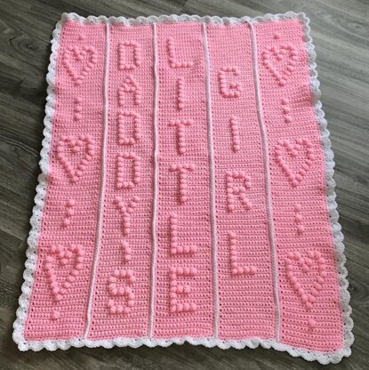 Daddy's Little Girl Blanket