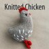 Knitted chicken