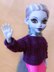 Doll clothes - Sweater "Magical Evening" for monster dolls G3 Yeti girl