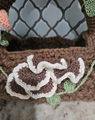 Fairy Hollow Log Basket
