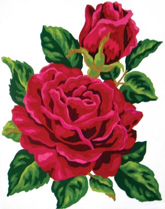 Grafitec Scarlet Rose Tapestry Kit - 14cm x 18cm